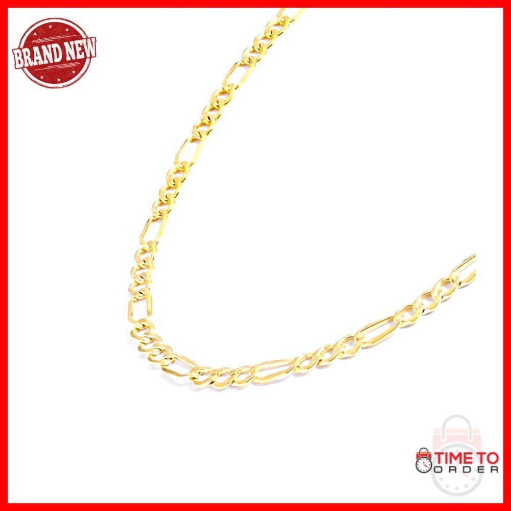 14K Gold Filled Figaro Chain Necklace, Multiple Sizes Available